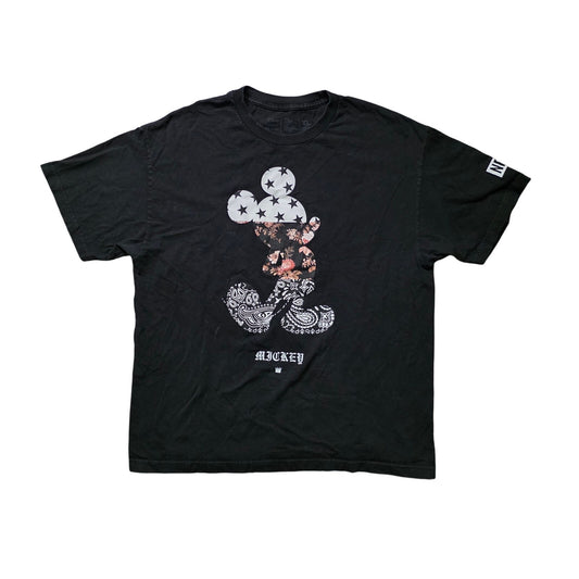 Disney x Neff Mickey Mouse Black T-Shirt Men’s XL Graphic