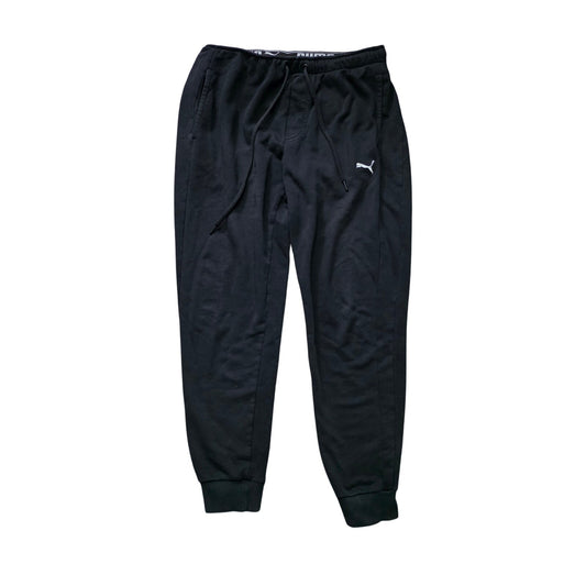 Puma Black Joggers Sweatpants Men’s L Track Athletic