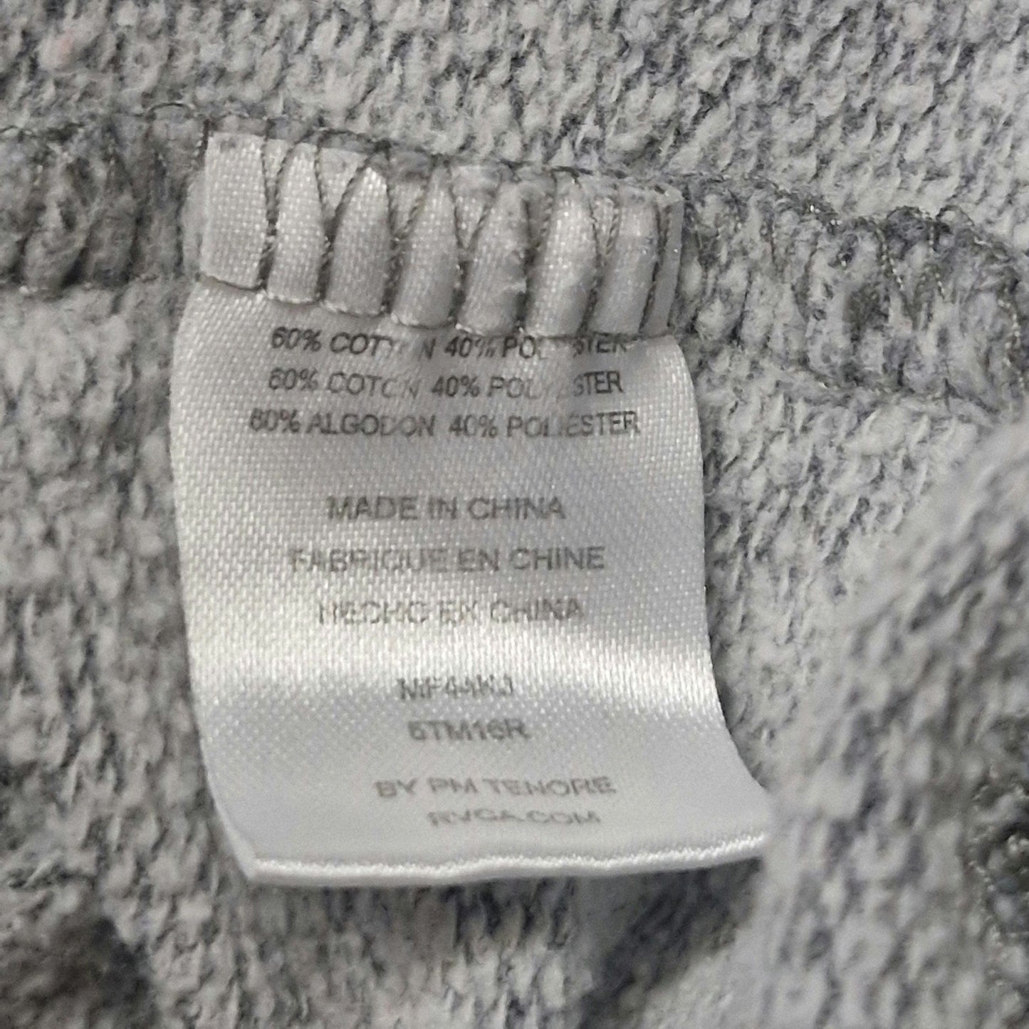 RVCA Nature Industry Geo Hex Hoodie Men’s Grey Noise Red Blue White