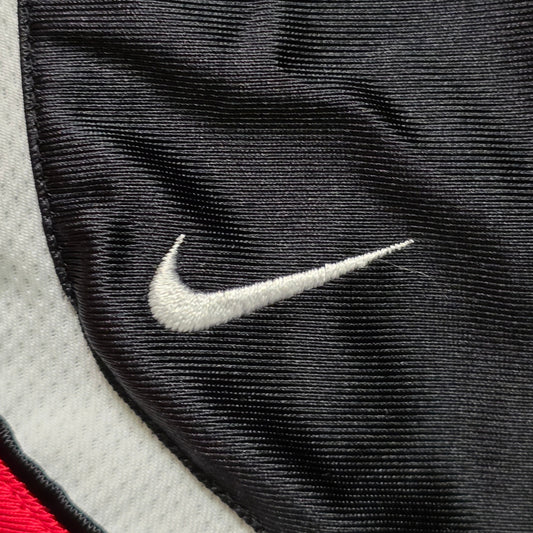 Nike Vintage Dazzle Basketball Shorts Men’s M Red Silky Shiny Satin