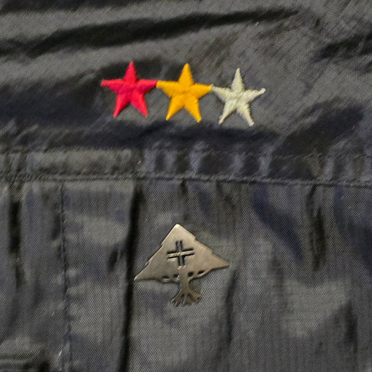 LRG Starz Jacket Men’s Large Red Green Gold Streetwear