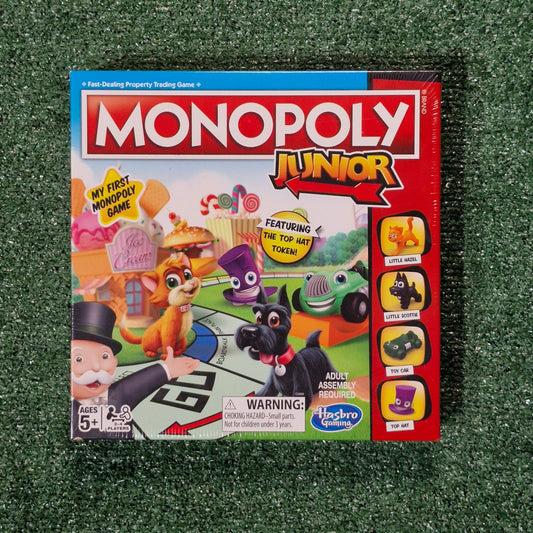 Monopoly Junior Board Game Hasbro Edition Kids Family Game new sealed