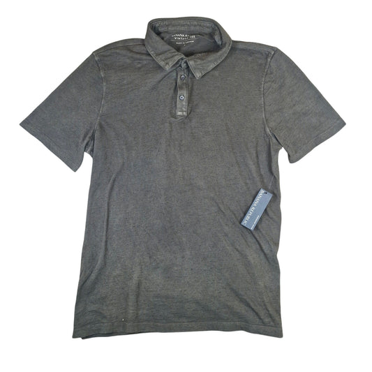 Banana Republic Mens Large Collared Vintage Polo Shirt Green NWT