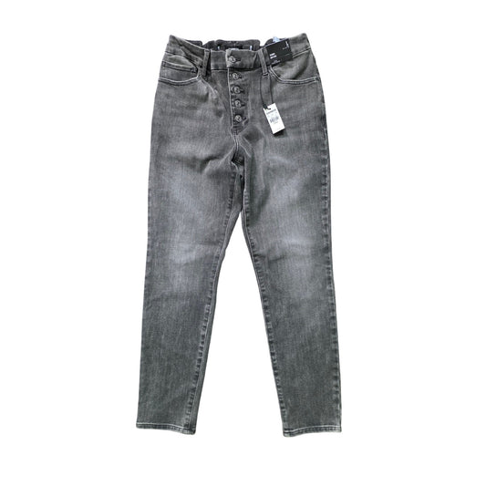 Express Mid Rise Skinny Jeans Women’s L Gray Ultra Hyper Stretch NWT