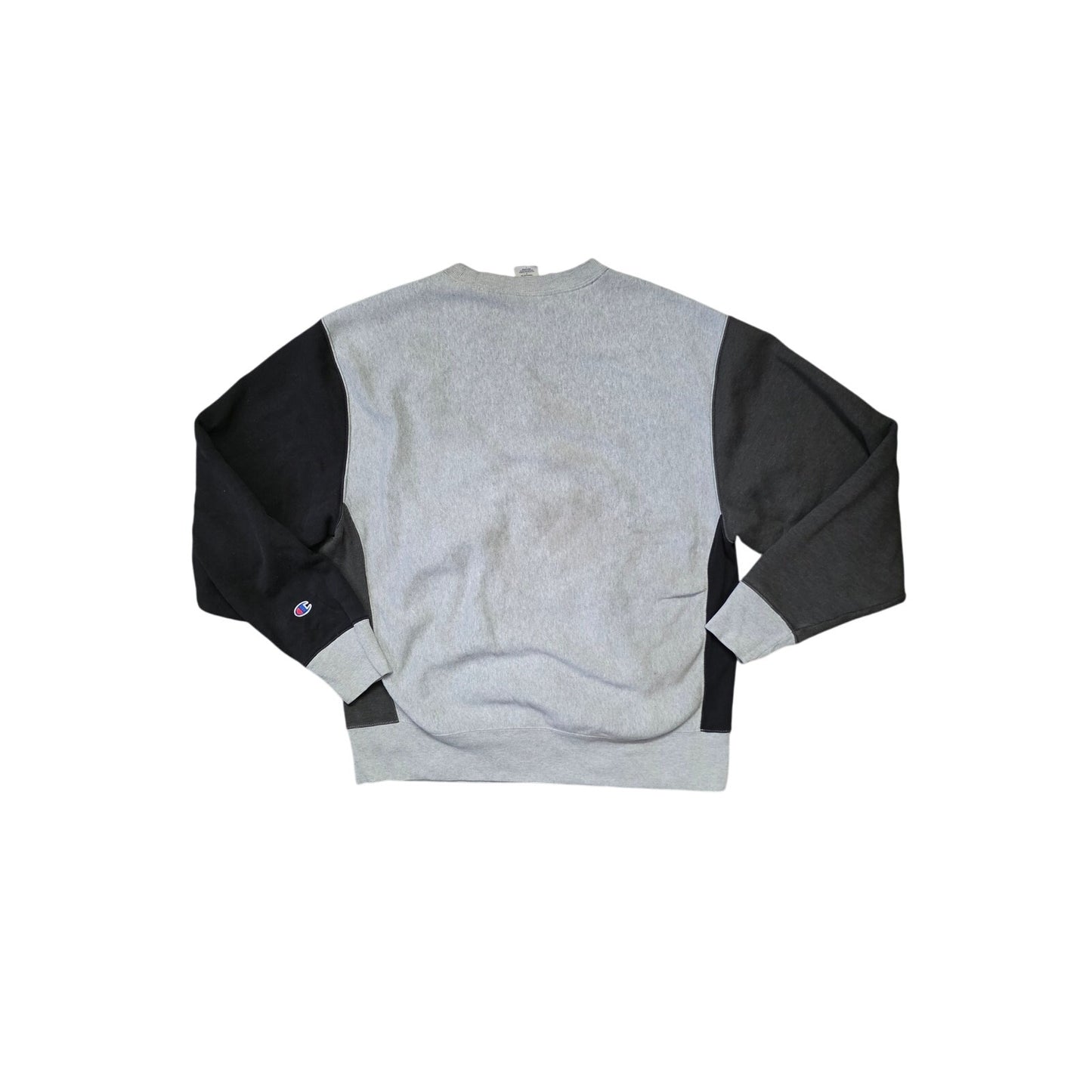 Vintage 90s Champion Reverse Weave Crewneck Sweatshirt Men’s L Gray Black
