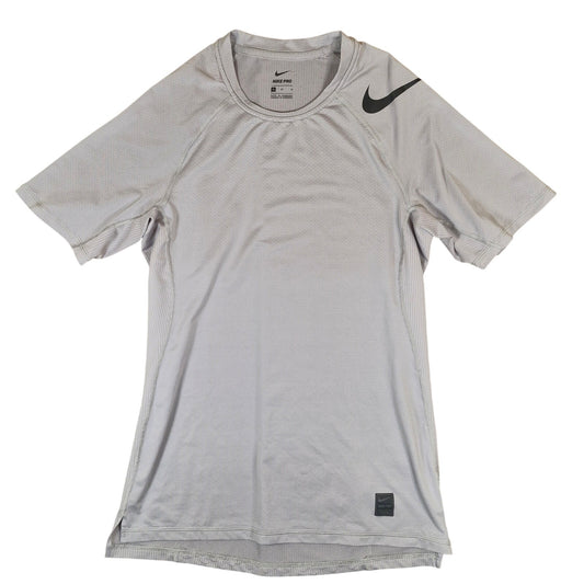 Nike Pro Dri-fit swoosh grey T-shirt tee mens size medium