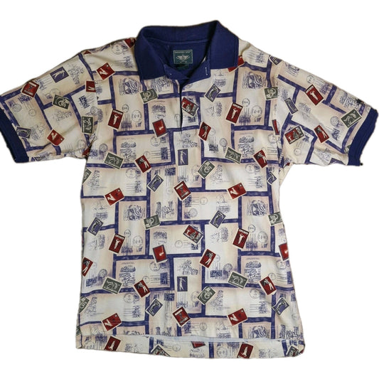 Docker Golf Vintage Golf Polo Medium