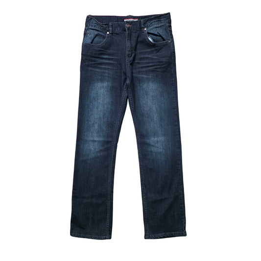 Tommy Hilfiger Kent Big Boys Regular Fit Stretch Jeans Size 20 Blue Denim Casual