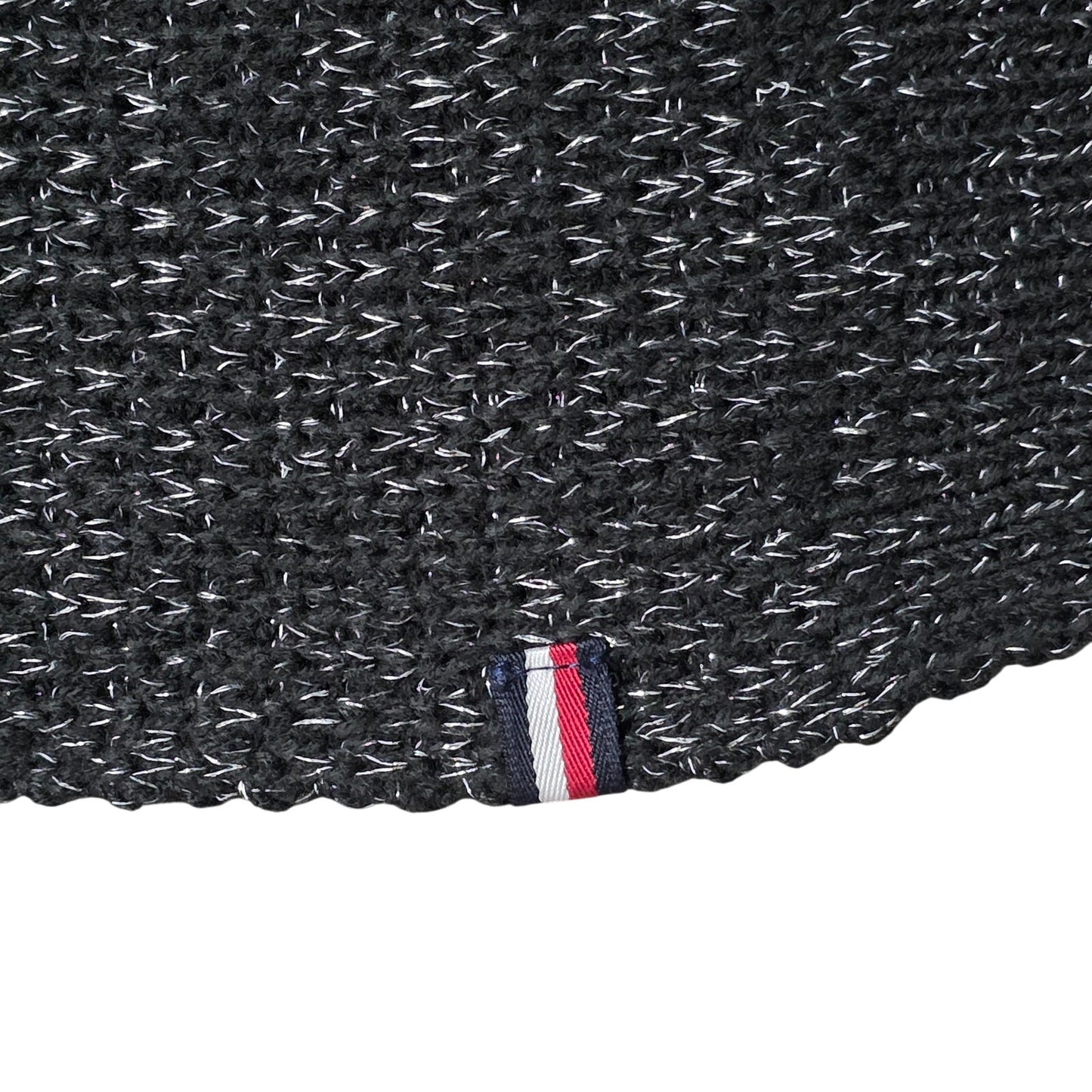 Tommy Hilfiger Men’s Black Gray Logo Muffler Scarf One Size NWT