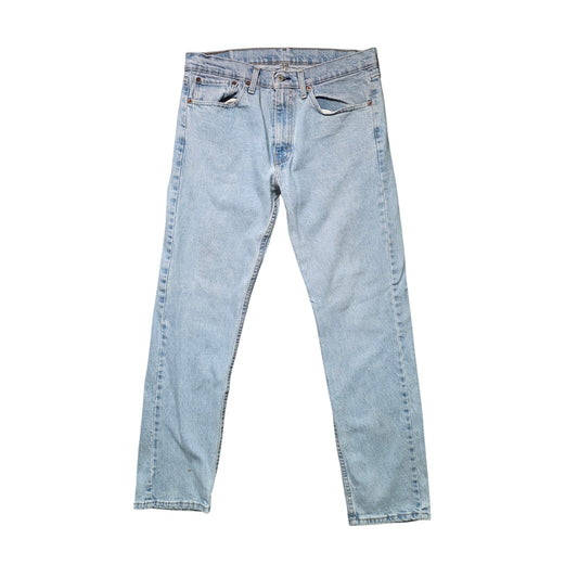 Levi’s 505 Regular Fit Jeans Men’s 34x32 Blue Denim Straight