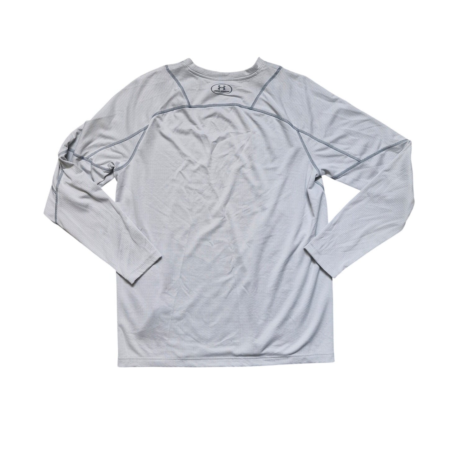 Under Armour Men's ColdGear Fitted Crew Shirt White Size 2XL