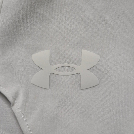 Under Armour Women’s Gray Speedpocket Athletic Shorts Small Run Workout Quick-Dry