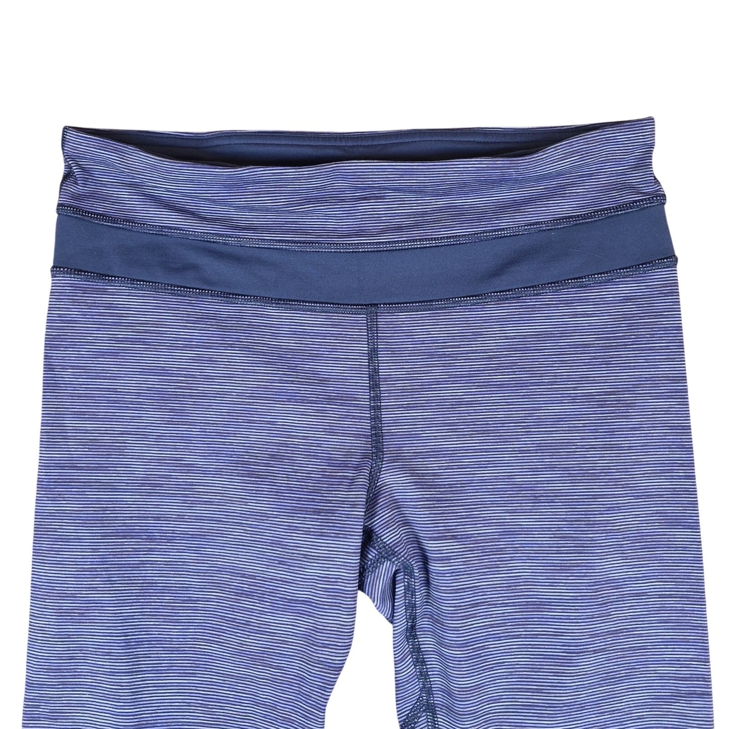 Lululemon Pace Rival Crop Splash White Black Mesh Panel Leggings 6