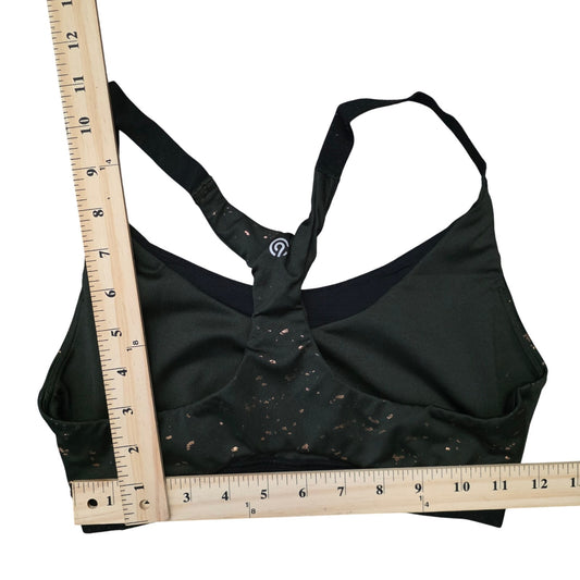 Champion C9 Sports Bra Women’s Medium Navy Green Activewear
