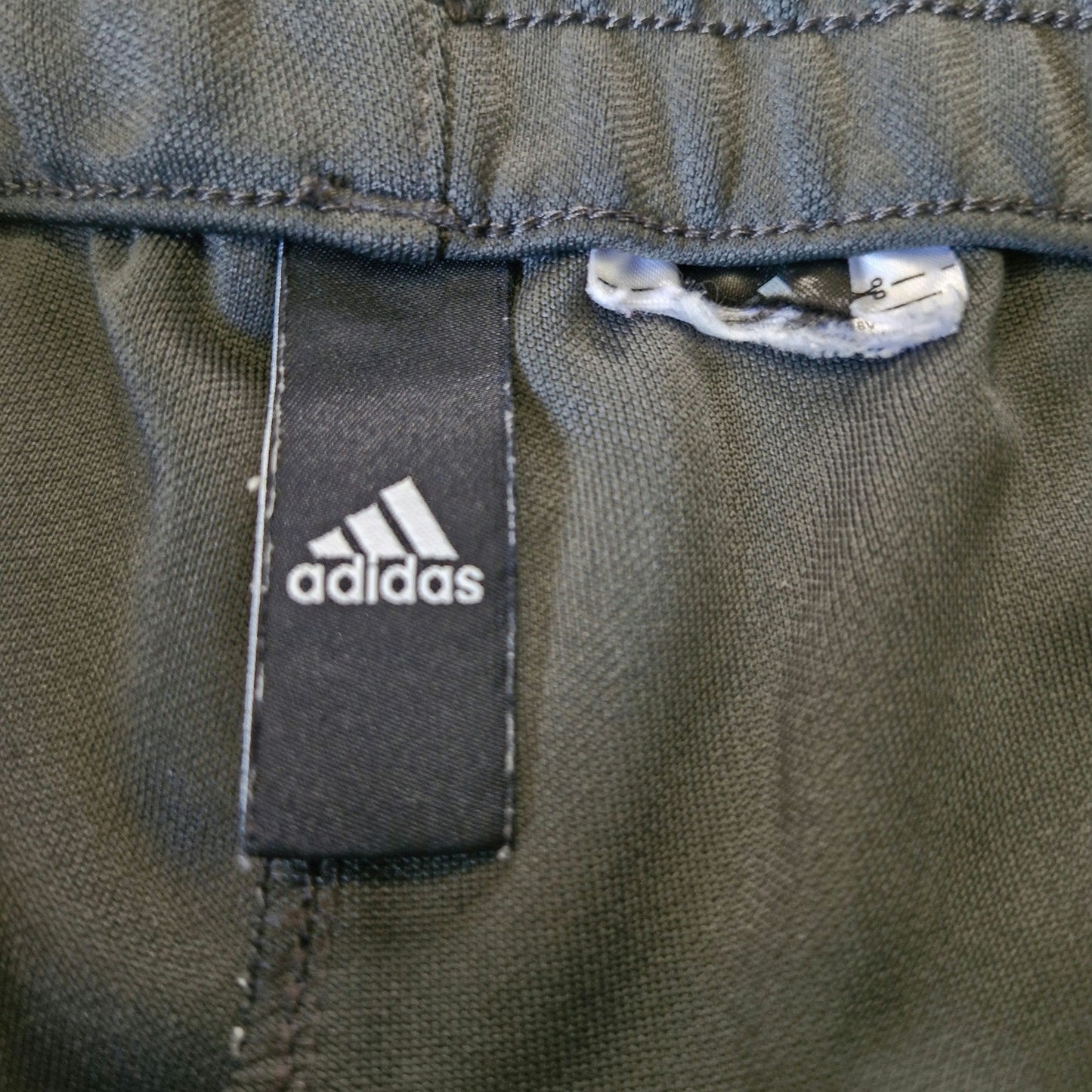 Adidas Sweatpants Men’s Medium Dark Grey Joggers Black 3-Stripes Athletic