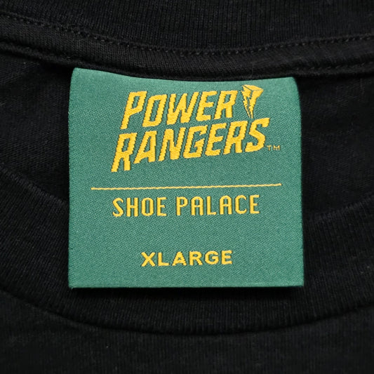 Power Rangers Black Ranger Tee Men’s XL Black Shoe Palace Exclusive Graphic