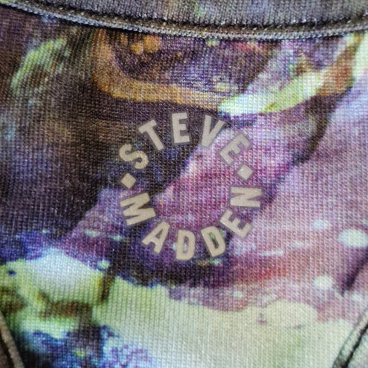 Steve Madden Sports Bra Women’s Medium Multicolor Athletic Support Activewear