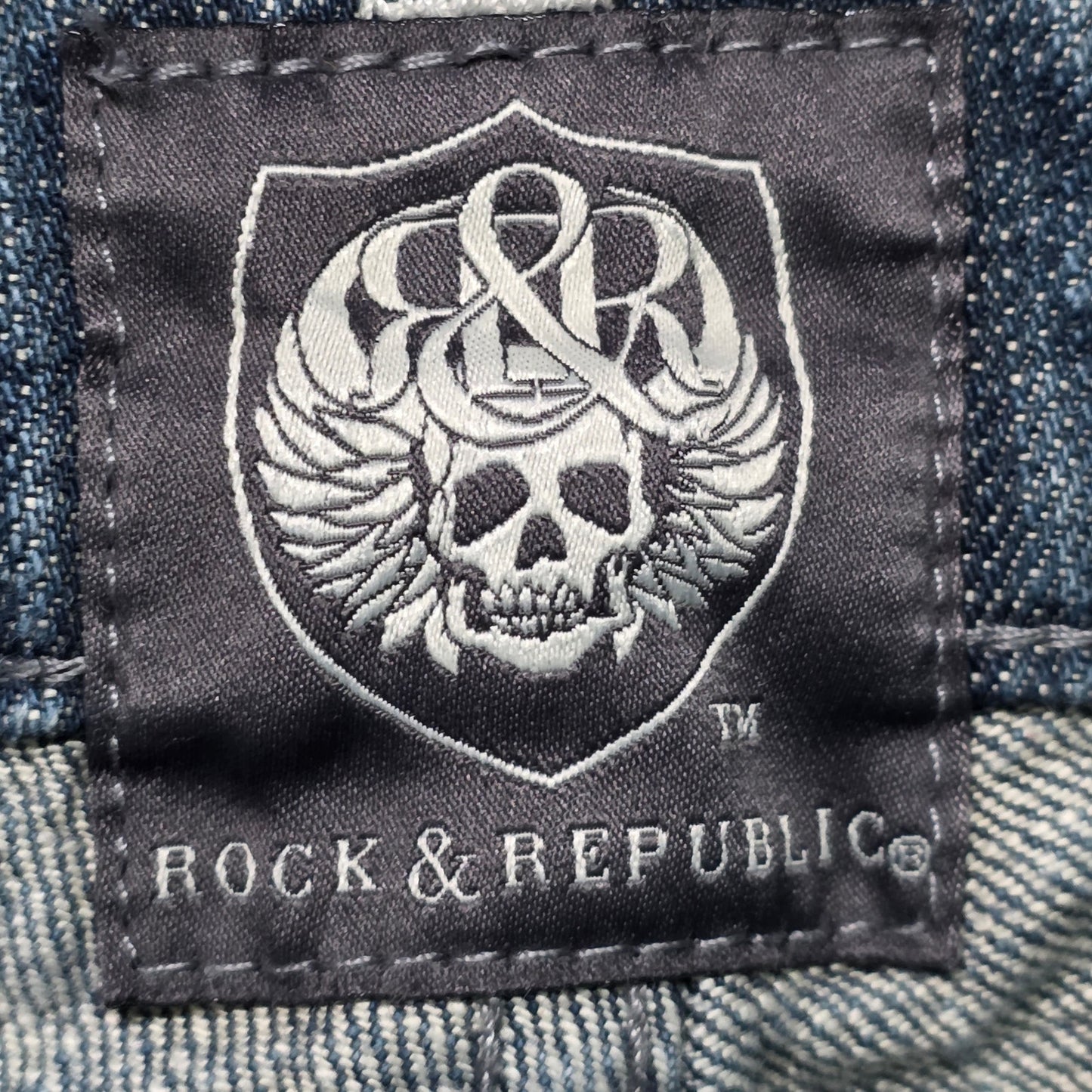 Rock & Republic Men’s Jeans Size 31 Blue Denim Button Fly