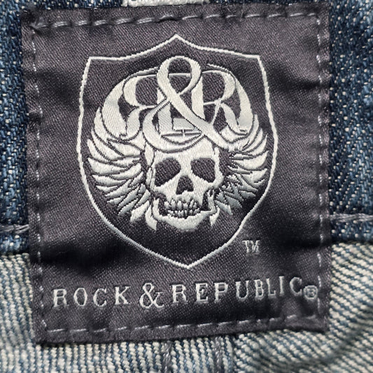 Rock & Republic Men’s Jeans Size 31 Blue Denim Button Fly