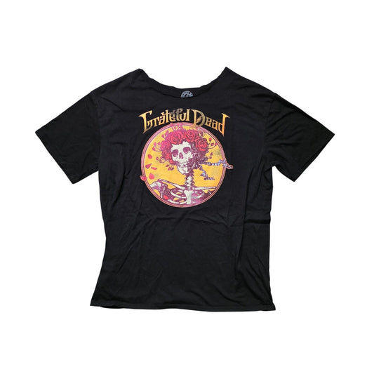 Grateful Dead T-Shirt Women’s 2XL Black Graphic Band Tee