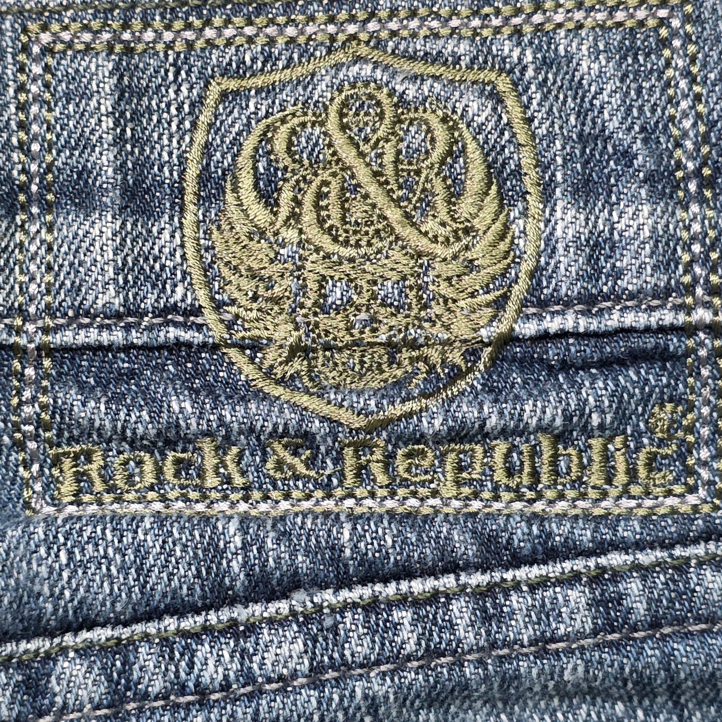 Rock & Republic Men’s Jeans Size 31 Blue Denim Button Fly