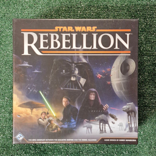 Star Wars Rebellion 2016 Board Game Fantasy Flight Open Box Complete