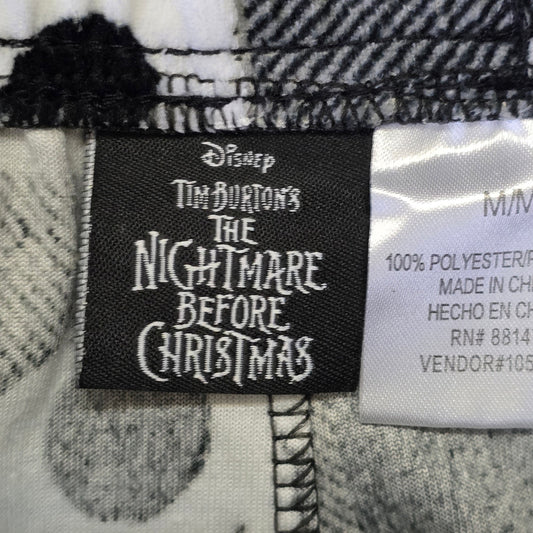 The Nightmare Before Christmas Jack Skellington Fleece Lounge Pants Men’s Medium