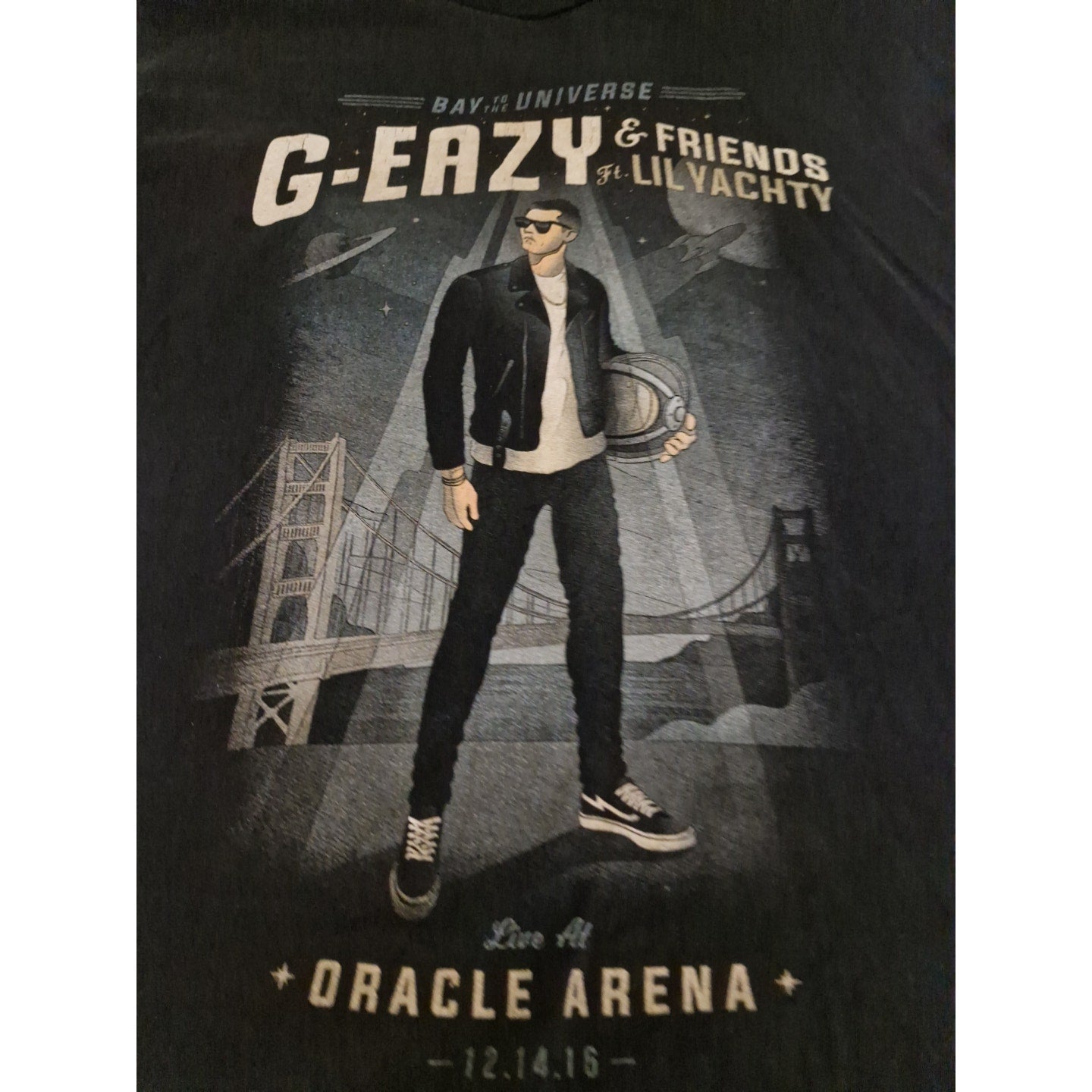 G-Eazy & friends ft. Lil Yachty Tee Large Black