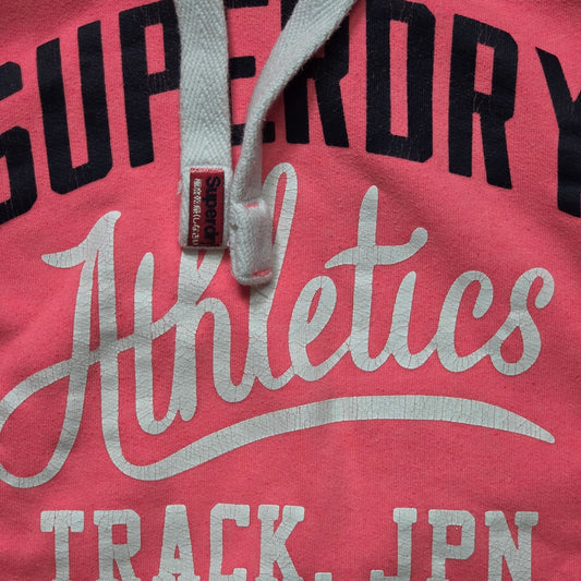 Superdry Athletics Hoodie Women S Pink Track & Field