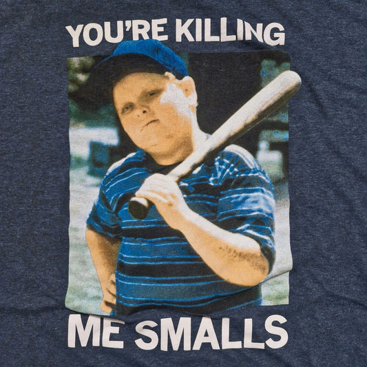 The Sandlot Movie T-Shirt “You’re Killing Me Smalls” Men’s Size 2XL Heather Blue