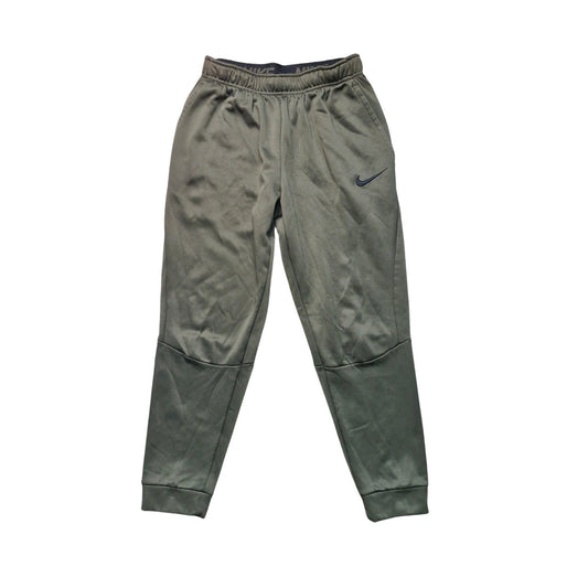 Nike Olive Green Dri-Fit Training Jogger Pants Men's Size M Gym Running Travel