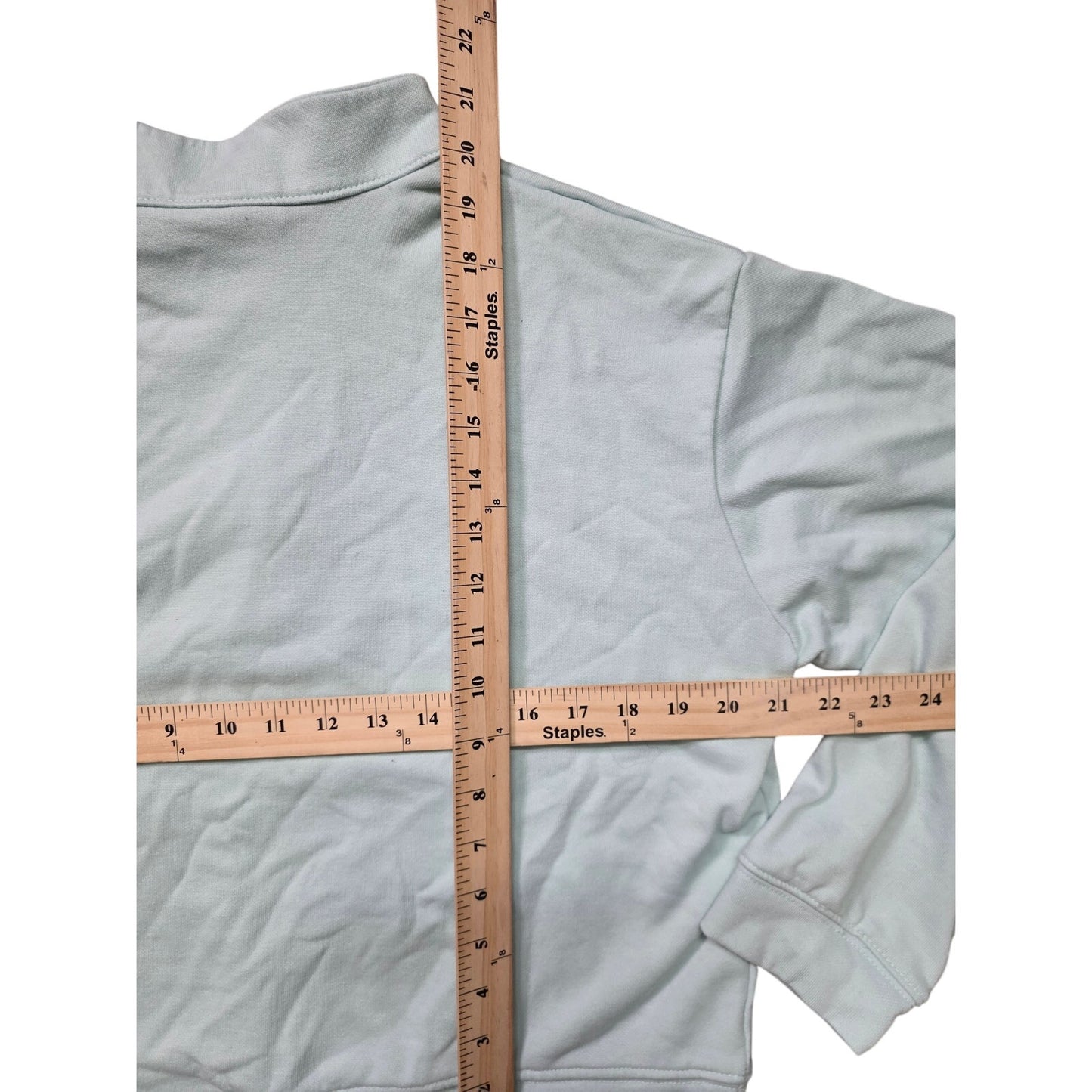 Columbia Sportswear Women’s Sweater L Mint Green Mid-Zip Pullover