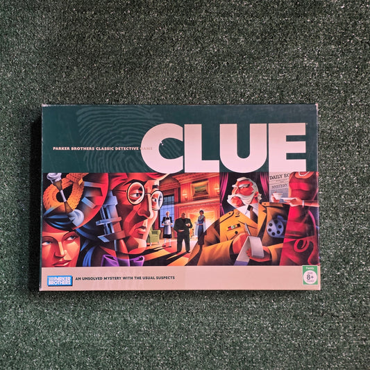 Clue Parker Brothers Classic Detective Board Game 2005 Mystery Complete