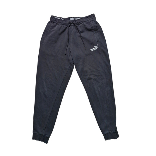 Puma Women's Essential Fleece Sweatpants Black Size Medium