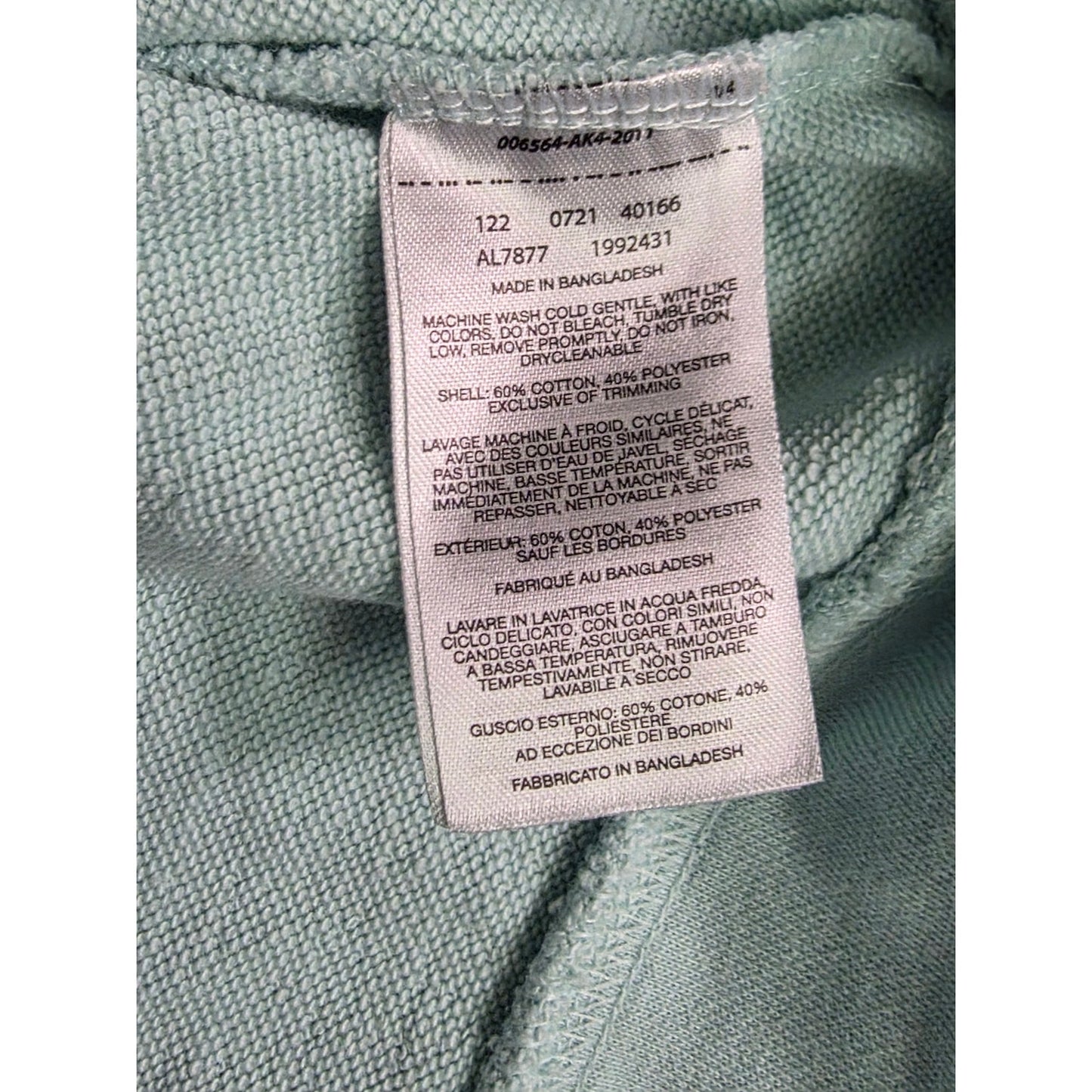 Columbia Sportswear Women’s Sweater L Mint Green Mid-Zip Pullover