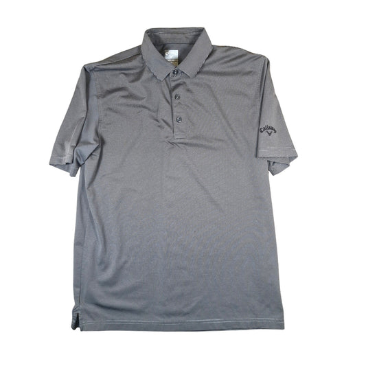 Callaway Opti-Dri Golf Polo Shirt Men's Medium Gray Short Sleeve