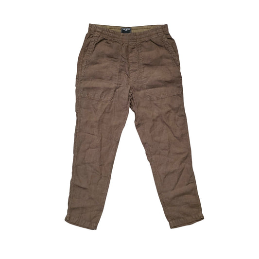 Todd Snyder Italian Linen Pants Men XS Brown Lightweight Casual