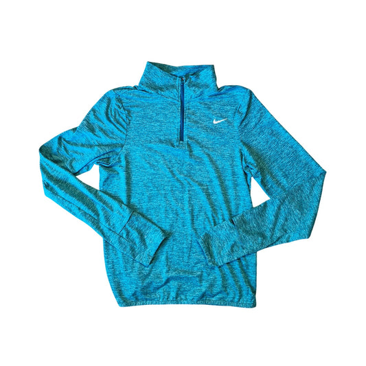 Nike Swift Element ½‑Zip Dri‑Fit UV Pullover Womens XS Jade Green