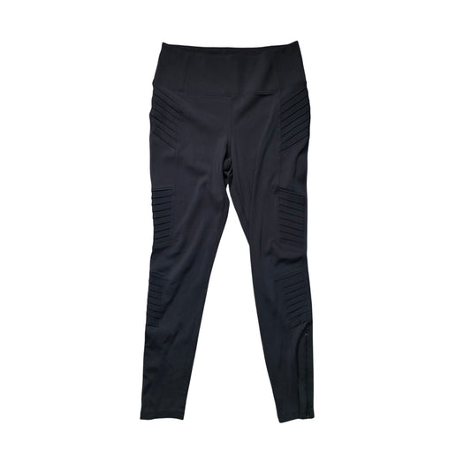 Athleta Delancey Moto Tight Leggings Women’s M Black Athleisure