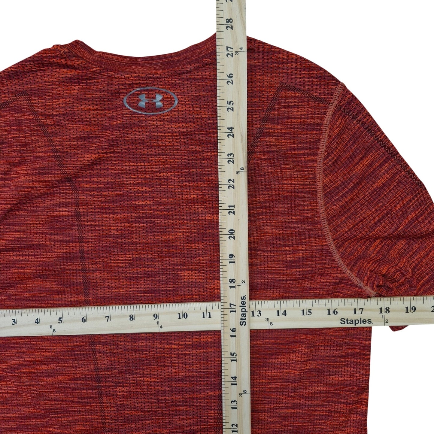 New Under Armour Mens The Seamless Tee Shirt Lightweight Wave 1359874-851 MEDIUM