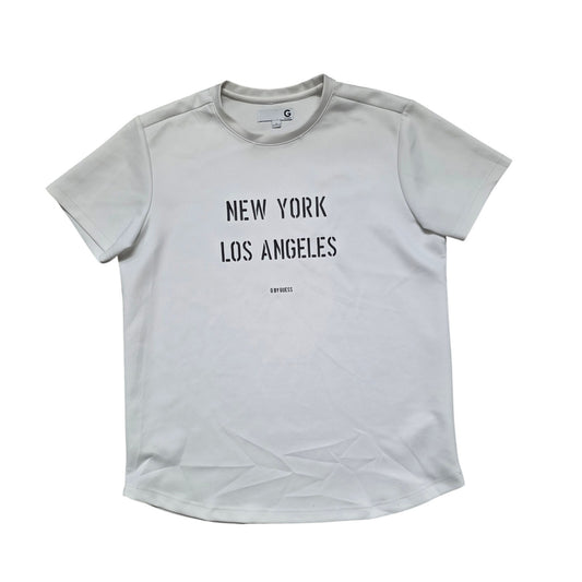 G by Guess New York Los Angeles T-Shirt Men’s M White Graphic Casual Tee
