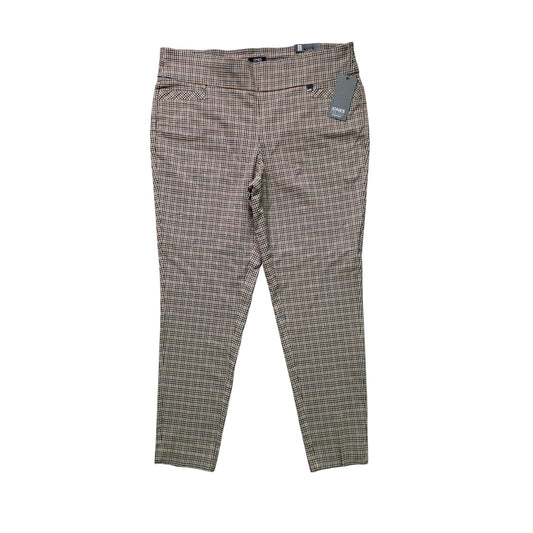 Jones New York Slim Ankle Pants Women’s XL Tan Combo NWT