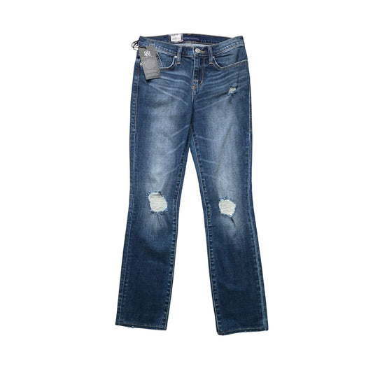 Rock & Republic Kaia Jeans Women’s 6 Blue Dark Wash Straight Stretch NWT