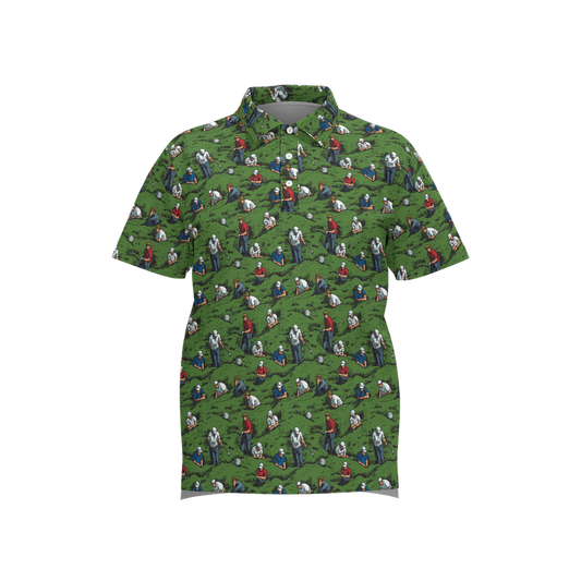 Dude where's my ball Performance Golf Polo