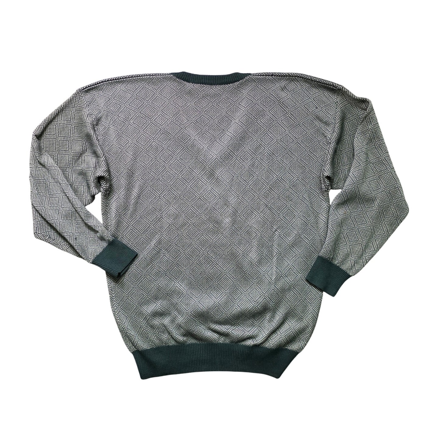 Bobby Jones V-Neck Sweater Men’s XL Green Knit Pullover
