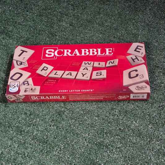 Scrabble Crossword Game Hasbro Classic Word Board Game New Sealed