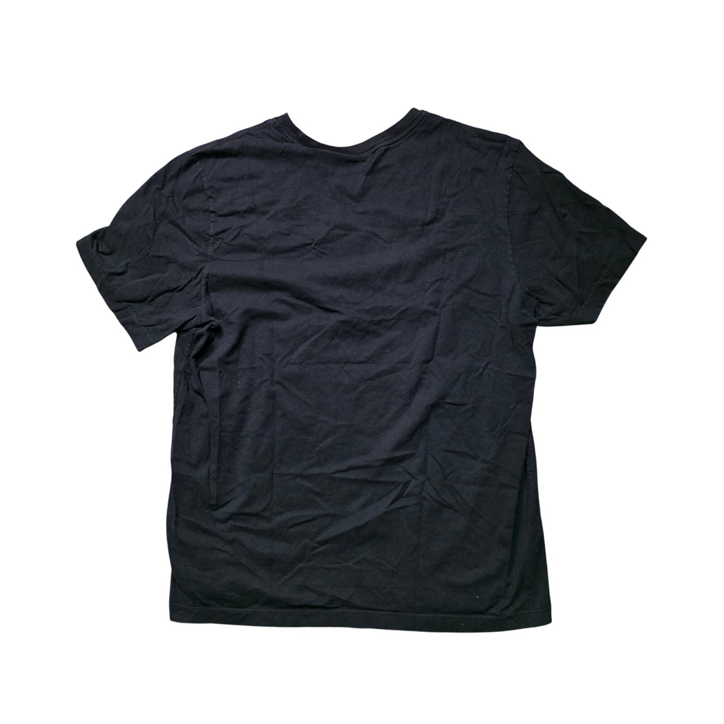 Nike Men’s Large Black Cotton Graphic T Shirt Just Do It Short Sleeve