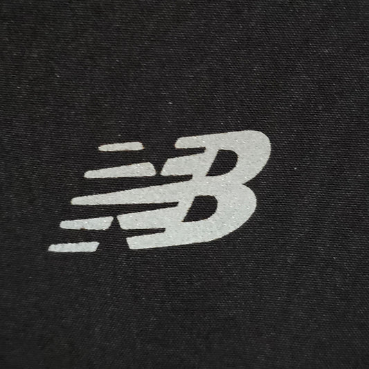 New Balance Windbreaker Jacket Womens S Black Pink Running Lightweight