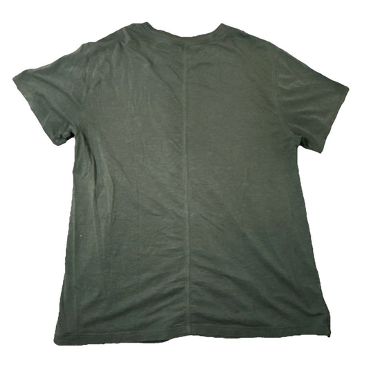 Lululemon Mens T-Shirt Green Short Sleeve Size Large Athletic Casual Tee