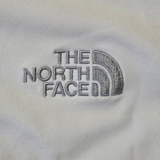 The North Face Glacier Fleece 1/4 Zip Pullover Jacket Women’s Small White